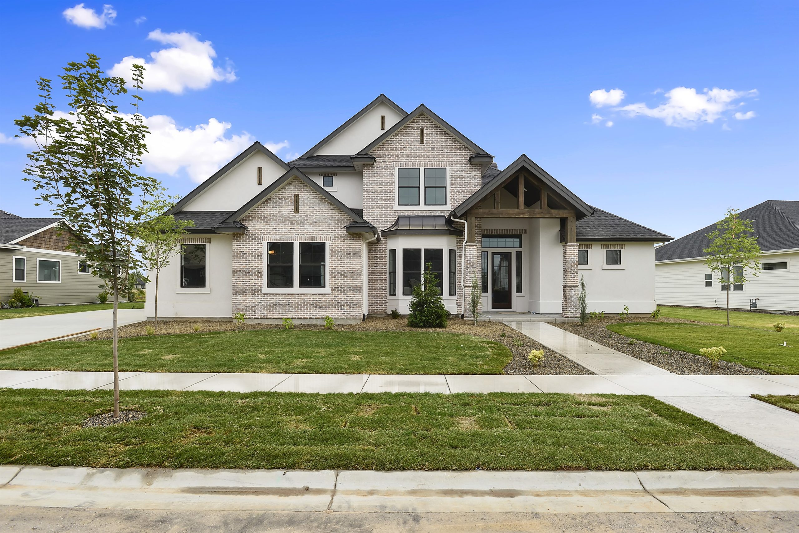 Idaho Home Builders Modern Farmhouse Floorplan Idaho