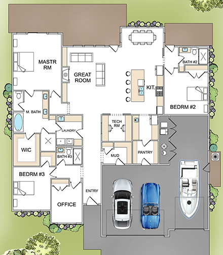 Gold Fork Floor Plan Idaho Home Builder