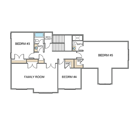 Idaho Meadow Lake Floor Plan Custom Built home