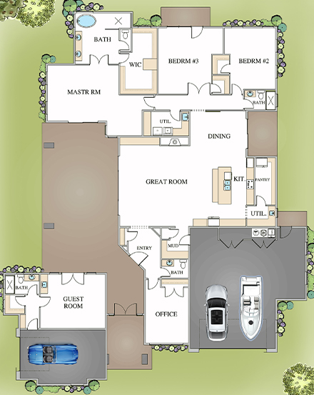 Pend Oreille Floor Plan Idaho